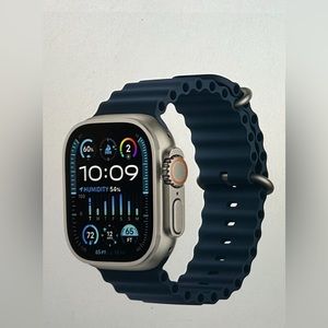 Brand New Apple Watch Ultra 2 49mm | Titanium Blue Ocean Band | limited edition